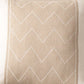 Decorative Throw Pillow Cover 17.7*17.7in Soft Cotton Fabric, Modern Chevron Pattern