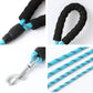 Pet Dog Leash Adjustable Nylon Rope with Comfortable Handle and Metal Clip for Small Medium Dogs