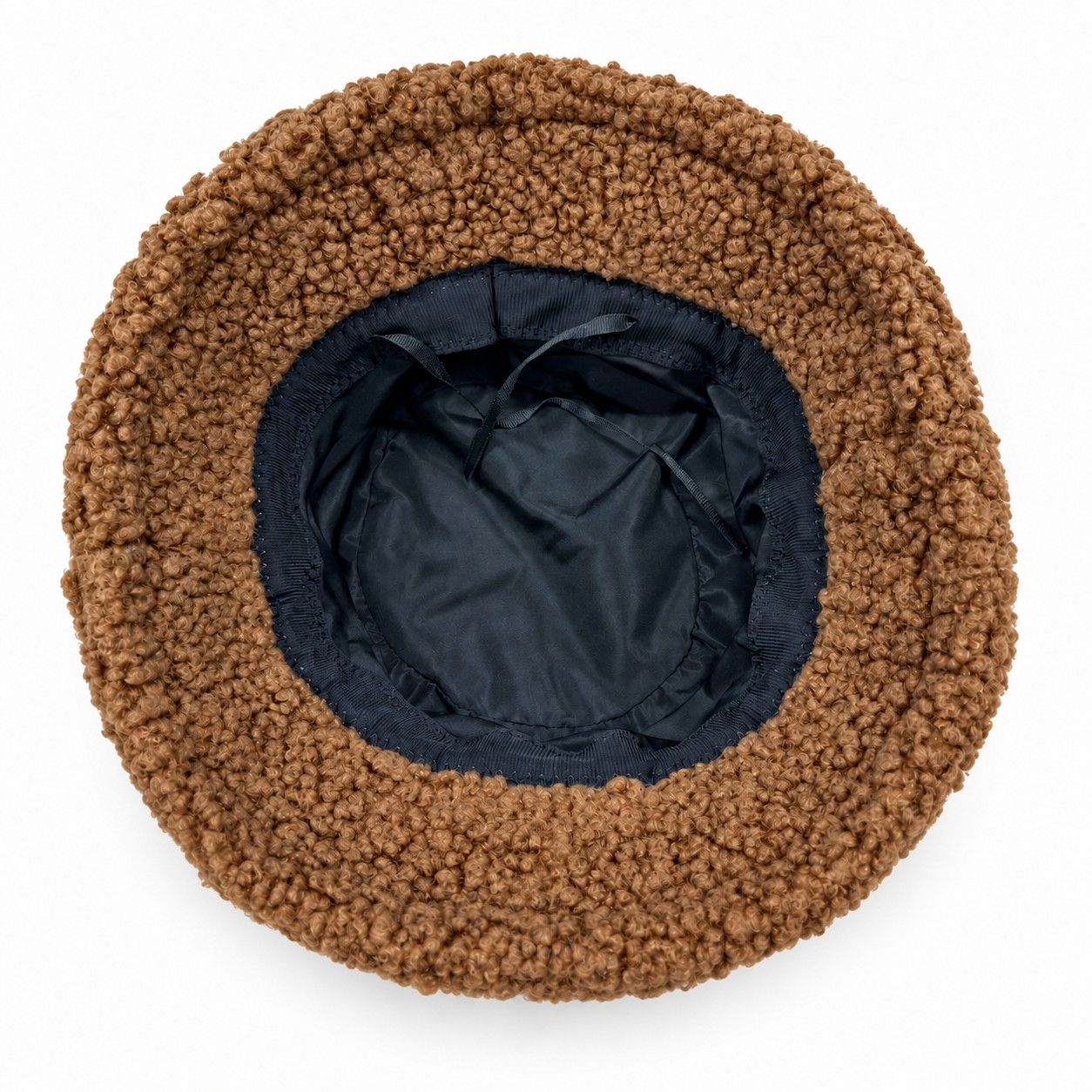 Textured Bucket Hat with Soft Polyester Fabric and Lined Interior