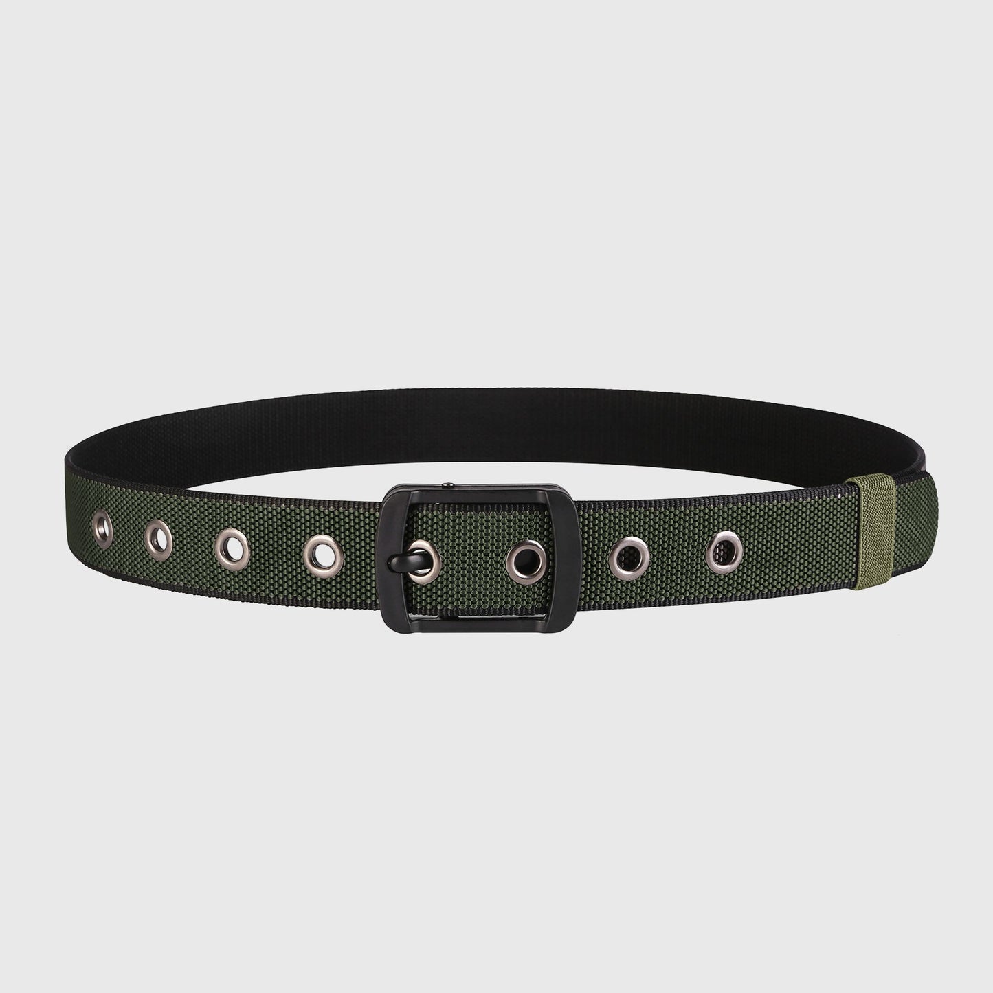 Reversible Belt - Adjustable Military-Style Belt with Stainless Steel Buckle
