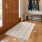 Chenille Bath Mat with Plush Noodle Texture and Non Slip Backing