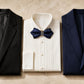 Pre Tied Paisley Bow Tie with Rhinestone Accent for Formal Wear