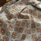 Vintage Floral Print Square Scarf Lightweight Fashion Neck Hair and Handbag Accessory 26.8¡Á26.8 Inches