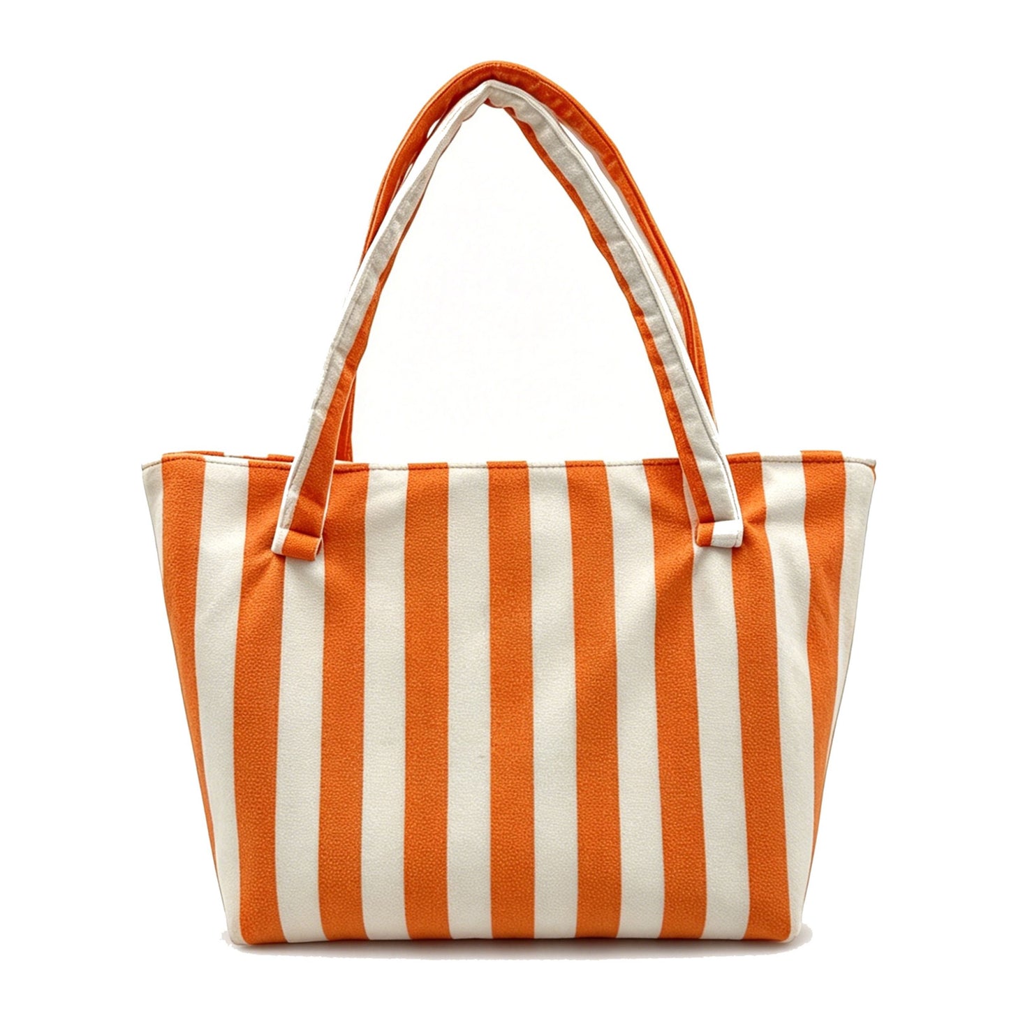 Striped Terry Cloth Tote Bag Roomy Beach and Travel Shoulder Carryall