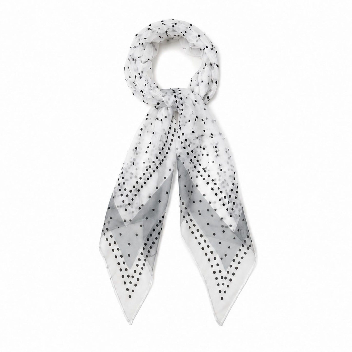 Lightweight Striped Sheer Long Scarf