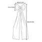 Large Plaid Christmas Bow with Long Ribbon Tails