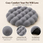 Bubble Plush Pet Mat for Cats and Small Dogs with Cushioned Wavy Fill Non-Slip Bottom Machine-Washable Design