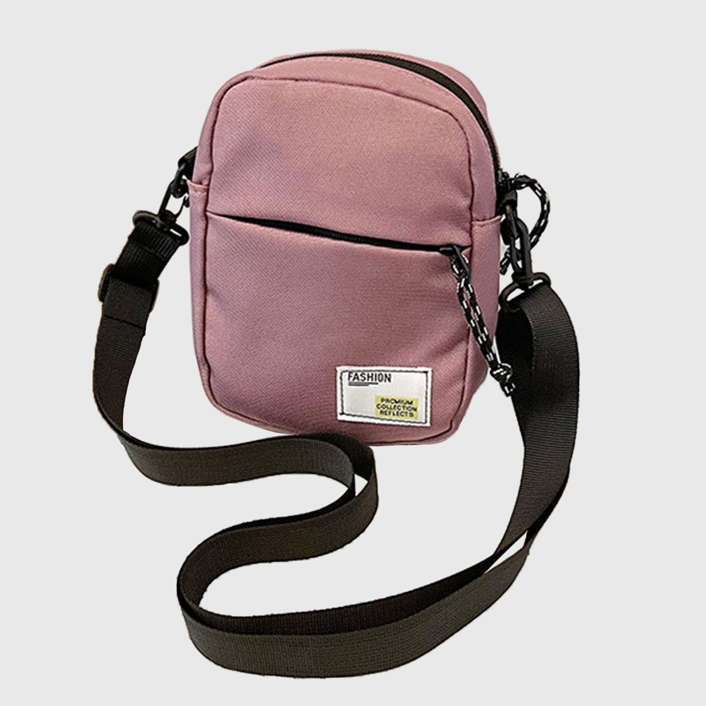 Mini Crossbody Bag - Lightweight Canvas Small Shoulder Bag for Casual Daily & Outdoor Use