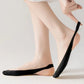 Low Cut No Show Liner Socks with Non-Slip 3D Silicone Heel Grip Pack of 6 Pairs