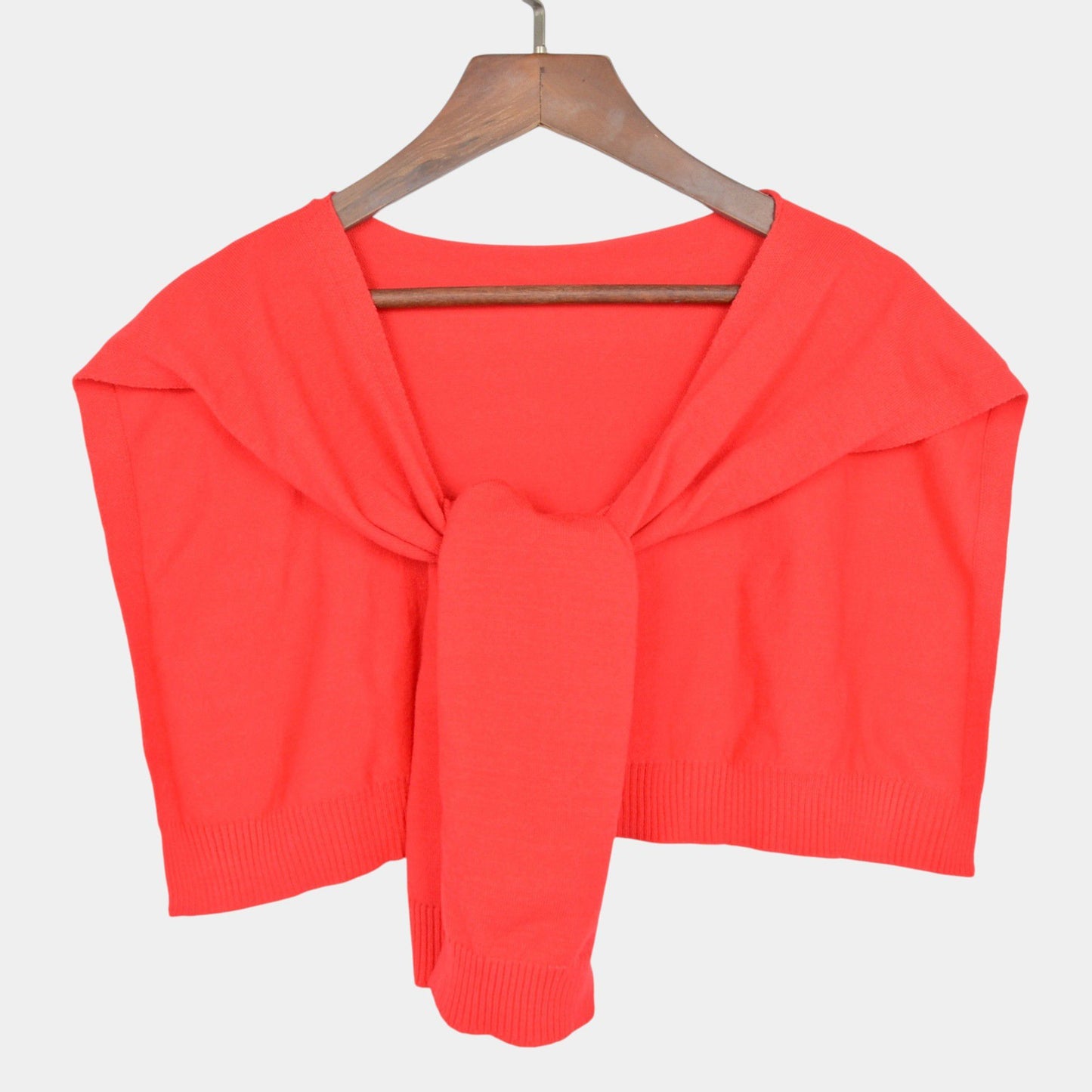 Striped Knit Shoulder Sweater Accessory with Soft Lightweight Fabric 33.5x9.8 inches