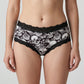 2 Pack Skull Print Lace Trim Hipster Underwear