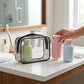 4 Piece Travel Toiletry Bottle Set with Zippered Pouch