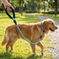 Pet Dog Leash Adjustable Nylon Rope with Comfortable Handle and Metal Clip for Small Medium Dogs