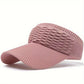 Women's Knit Visor Hat Breathable Stretch Sun Visor Cap Lightweight Athletic Hat