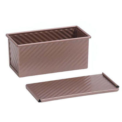 Nonstick Pullman Loaf Pan with Lid Rectangular Bread Baking Mold for Sandwich Bread