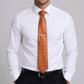 Men's Formal Tie Gift Set with Pocket Square Cufflinks Tie Clip and Gift Box