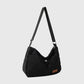 Woven Canvas Crossbody Bag - Adjustable Strap 3-in-1 (Shoulder/Handheld) Bag