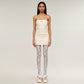 2pcs Women's Sheer Floral Print Tights with Delicate Allover Pattern