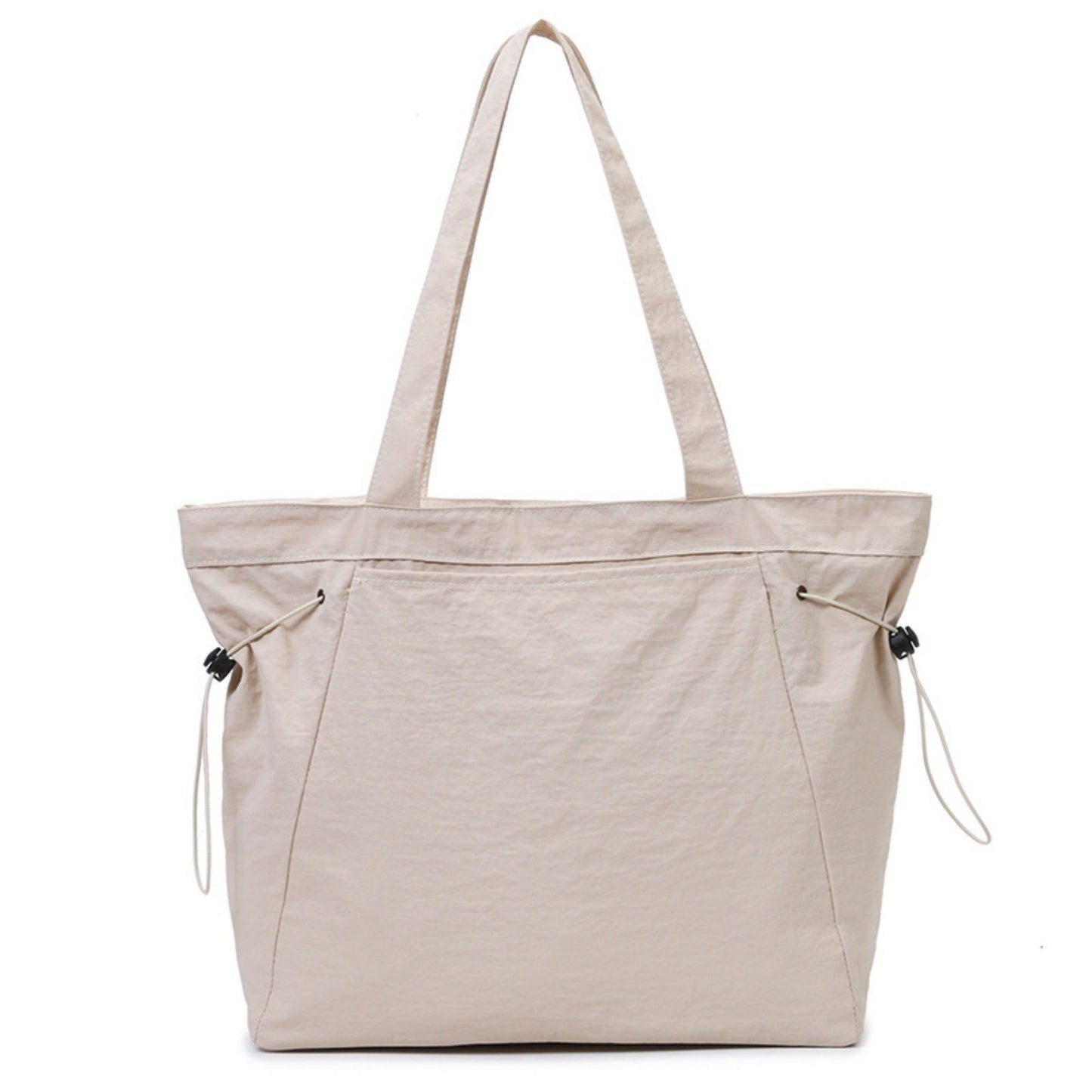 Large Shoulder Tote Bag with Zipper Pockets