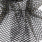 Rhinestone Mesh Head Wrap Sparkle Tie Back Hair Scarf