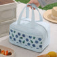Fruit Print Insulated Lunch Bag Large Capacity Waterproof Lunch Tote for Work School