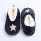 Fuzzy Star Slipper Socks