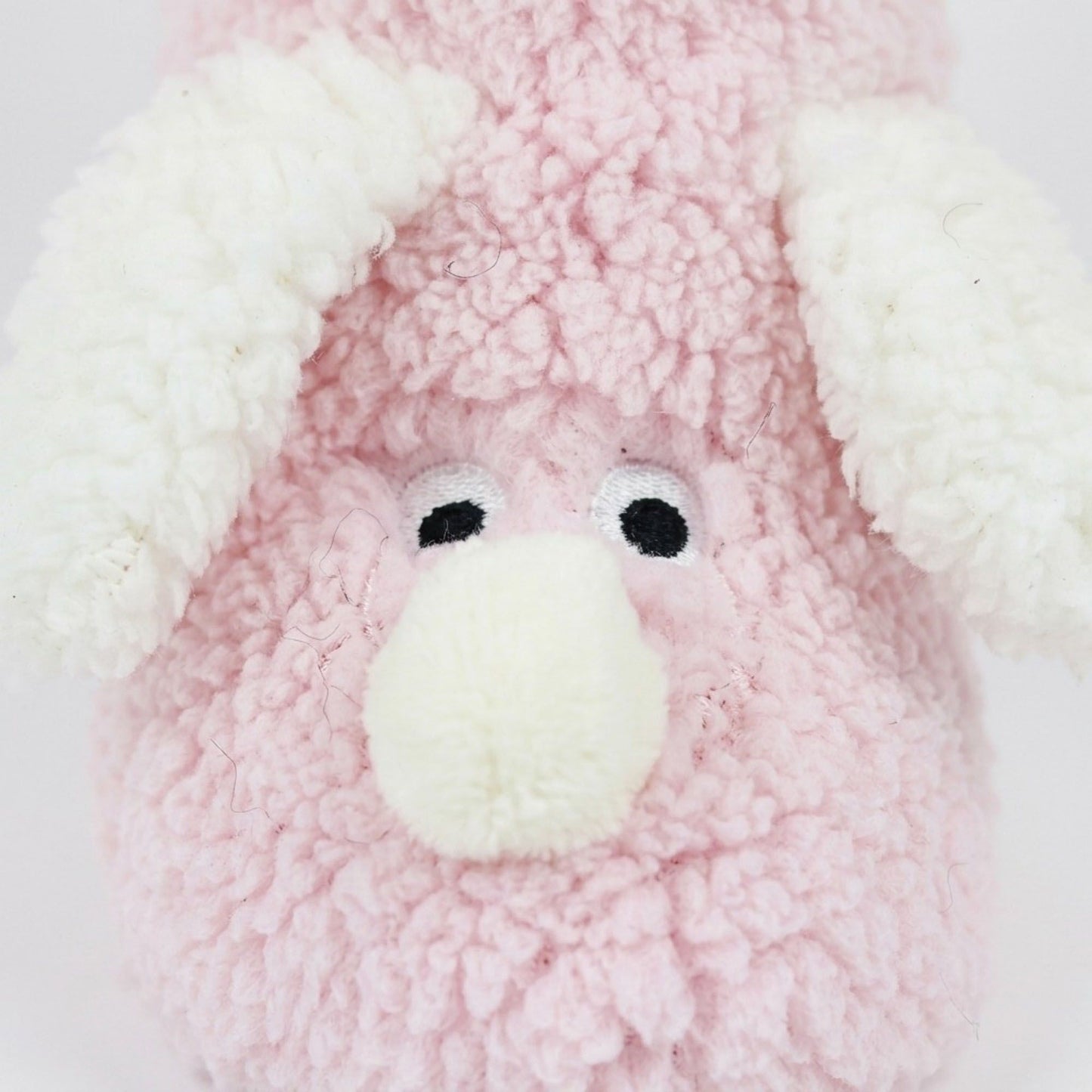 Fuzzy Dog Slipper Socks with 3D Ears US 5-10.5