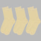Adorable Ruffled Lace-Up Socks Wicking Cotton for Casual Comfort 3 Pairs