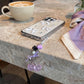 2-Piece Womens Beaded Phone Charm with Hanging Loop and Decorative Accents