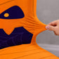 Halloween Stretch Dining Chair Cover with Pumpkin and Mummy Print