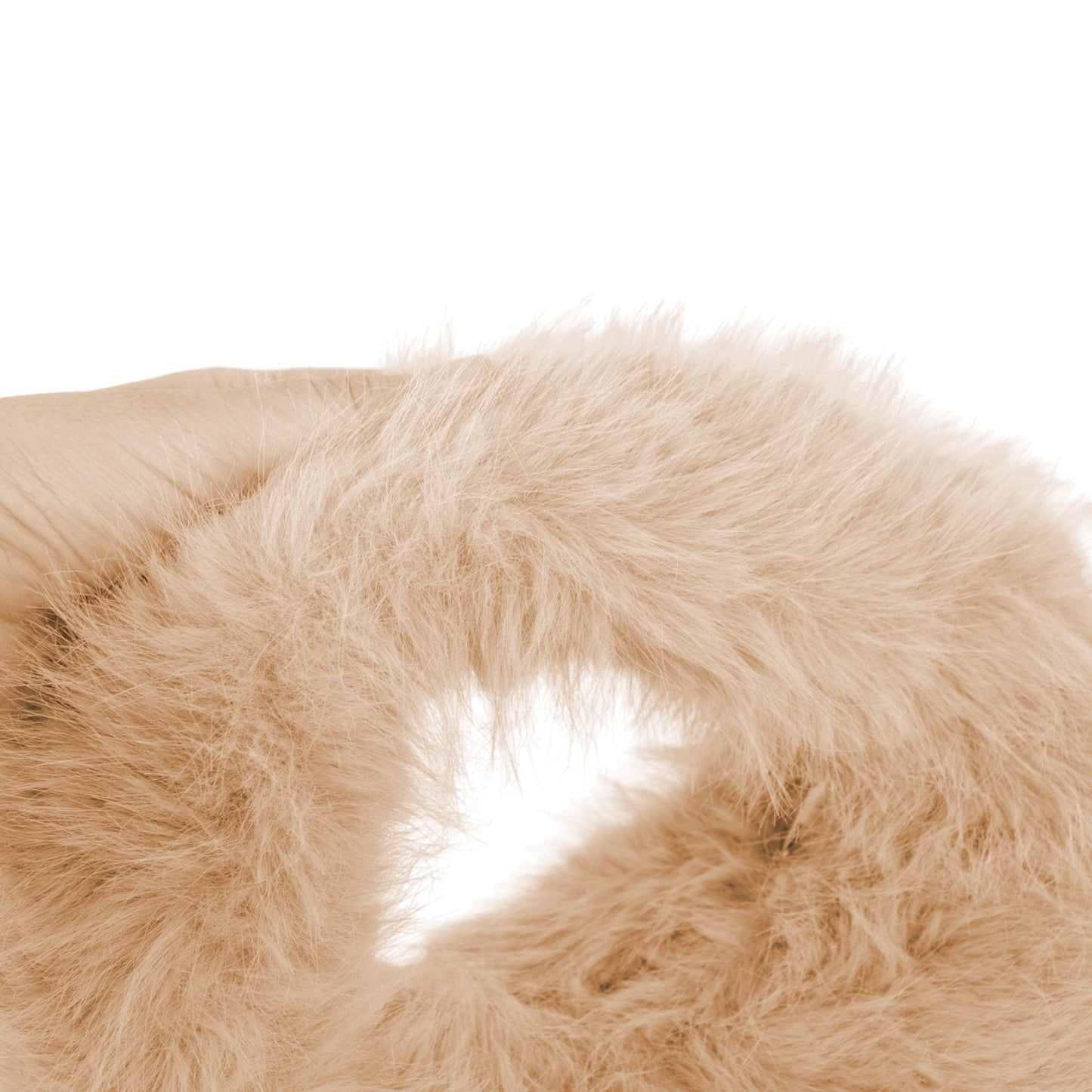Cute Plush Fur Handbag with Soft Texture