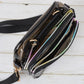 Trendy Clear Transparent Women's Shoulder Bag with Iridescent Trim