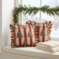 2 Pack Christmas Tree Ruffle Decorative Throw Pillow Covers