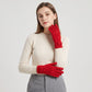 Knit Bow Detail Full Finger Gloves for Cold Weather