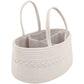 Woven Rope Storage Basket Organizer Bin Soft Cotton Basket for Nursery Shelves Closet Organization