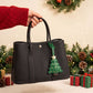 2 Piece Christmas Bag Charm Set with Hanging Loops