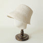 Solid Bucket Hat with Small Brim