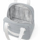 Insulated Lunch Bag with Zip Closure Top Handles and Wipeable Interior for Work School Travel