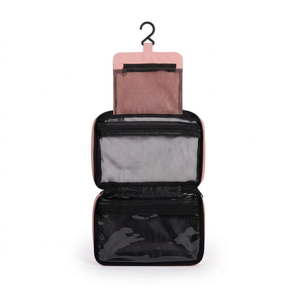 Hanging Travel Toiletry Bag with Zippered Pockets