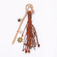 Coastal Starfish Tassel Bag Charm Keychain