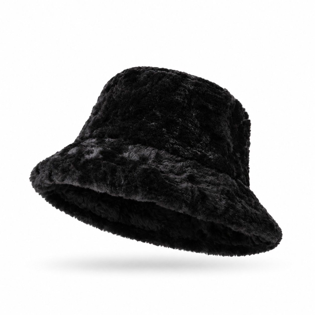 Plush Bucket Hat Soft Fuzzy Teddy Winter Casual Fashion Hat