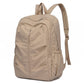Lightweight Travel Backpack with Large Front Zip Compartment Side Pockets and Padded Shoulder Straps