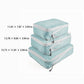 Lightweight Travel Packing Cubes Set with Zipper Closure Storage Bags Luggage Organizer Multi Size Set