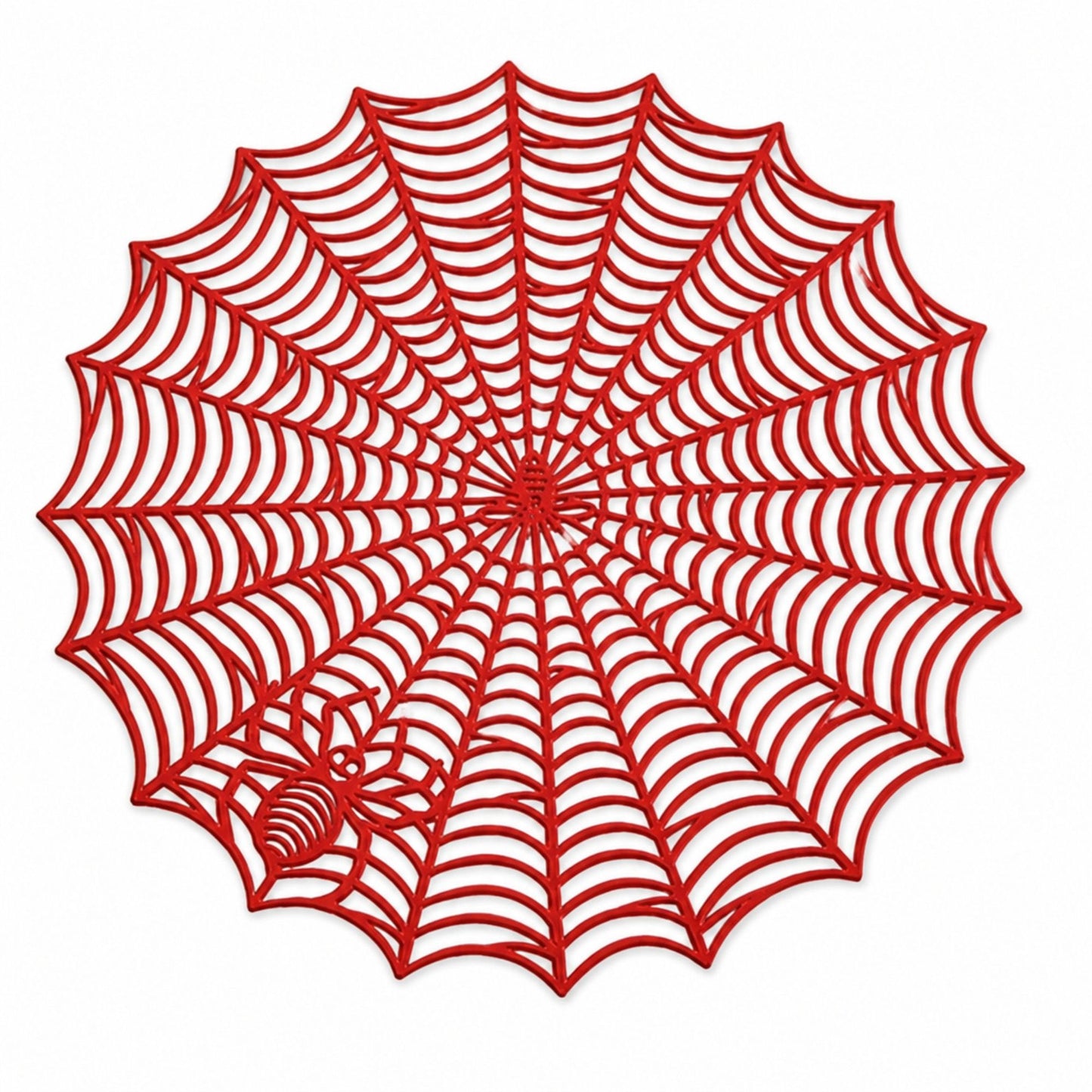 Halloween Spiderweb PVC Waterproof Non-Slip Placemat