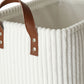 Decorative Storage Basket with Handles Organizer Bin for Shelves Closet Storage Box for Toys Clothes