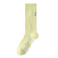 Reflective Cycling Socks with Night Visibility Design Padded Zones and Breathable Compression Fit