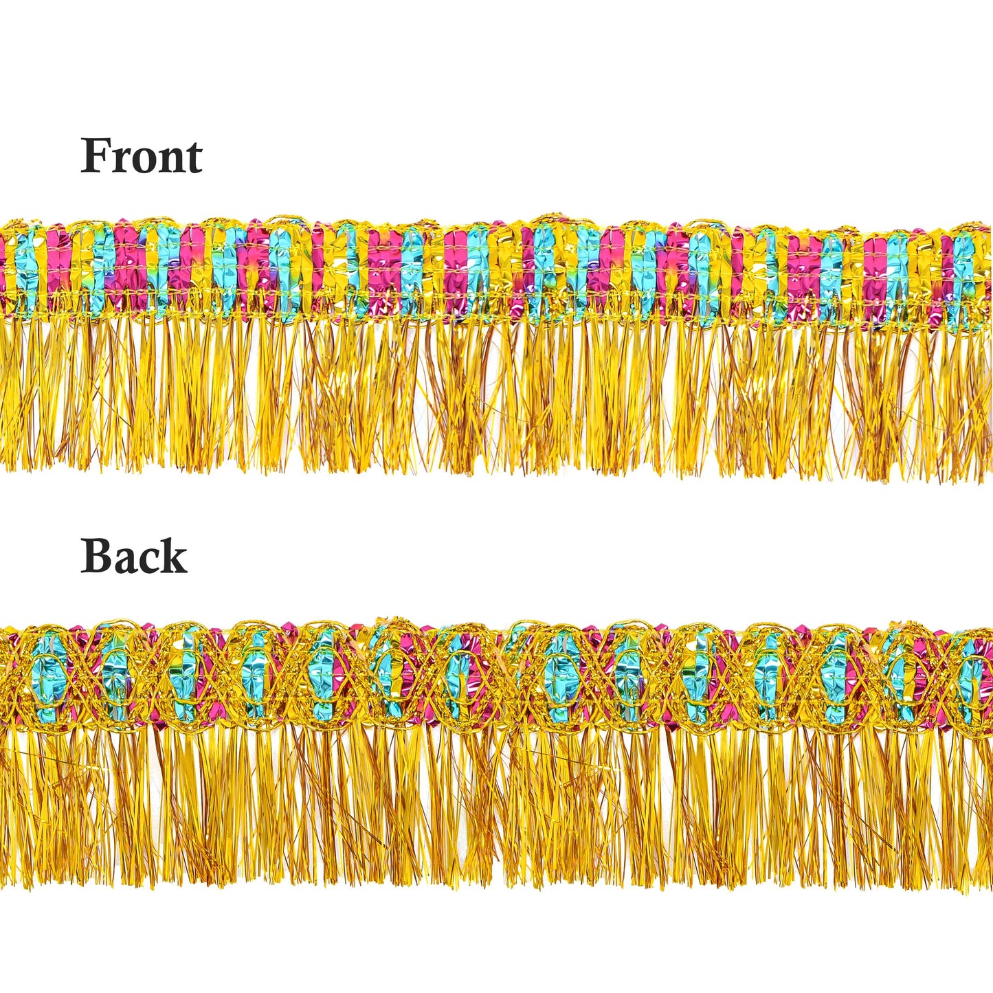 Fringe Tassel Lace Trim, 11 Yards 2.2 inch Wide, Sewing Trim for DIY Craft Garment Curtain Lamp Shade Tablecloth Stage Decoration