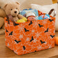 Halloween Fabric Storage Basket Foldable Organizer Bin
