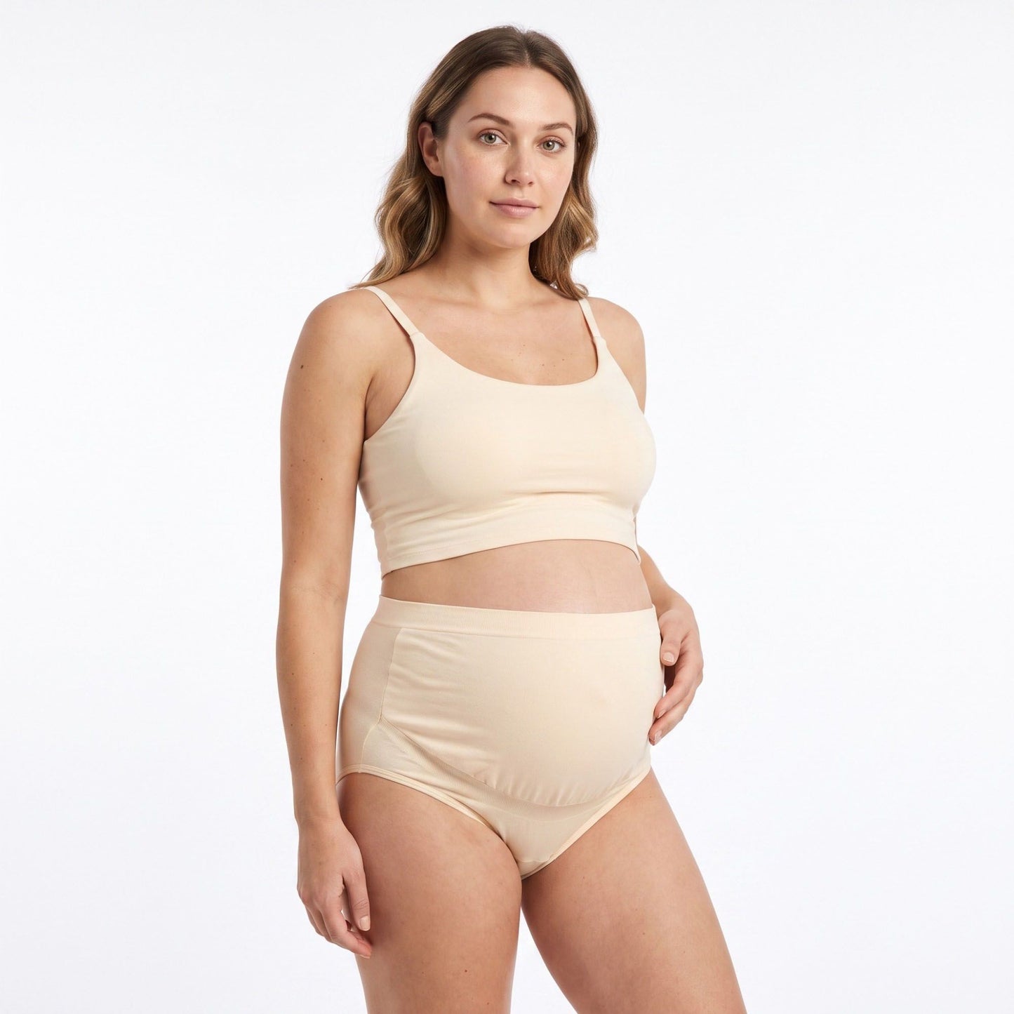 2 Pack Over Belly Maternity Brief Underwear