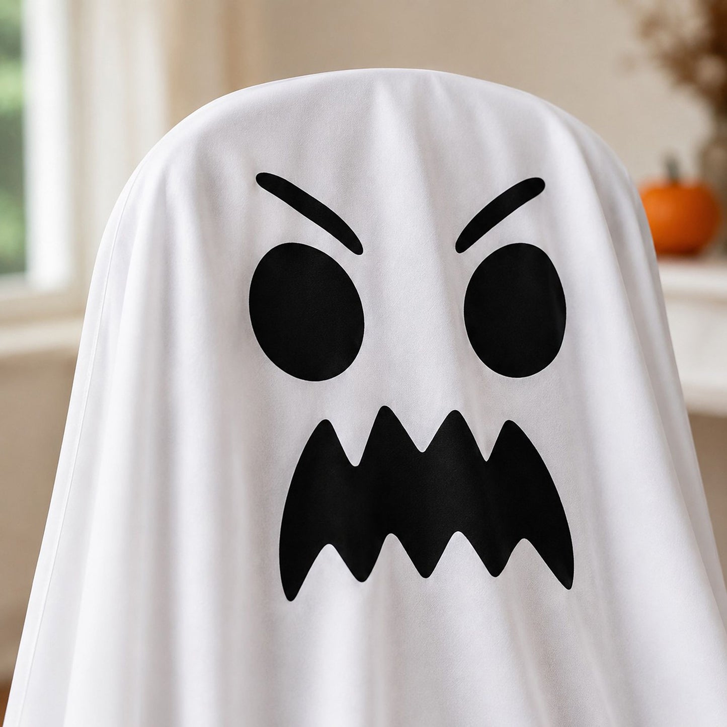 4 Pack Halloween Ghost Chair Covers Party Decorations